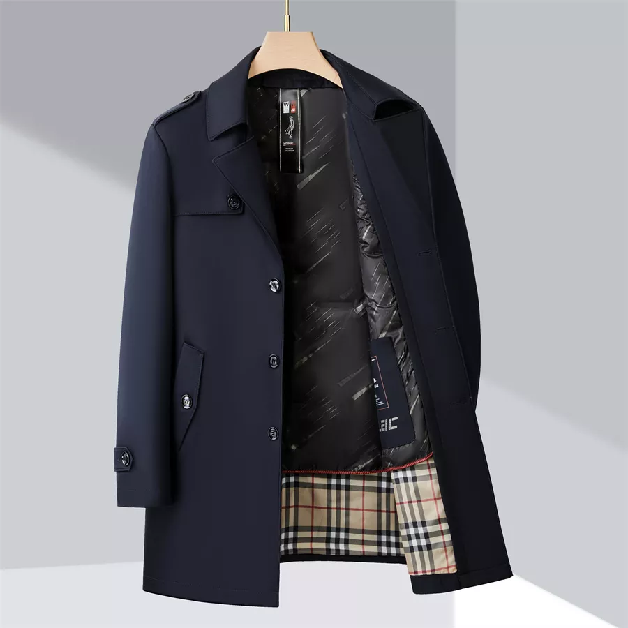 burberry trench coat veste manches longues pour homme s_127225a:Burberry veste cuir homme1